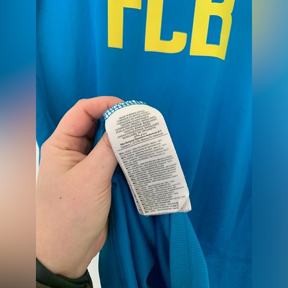 Nike FC Barcelona Football Soccer Authentic Training Jersey Dri-Fit - Picture 7 of 8